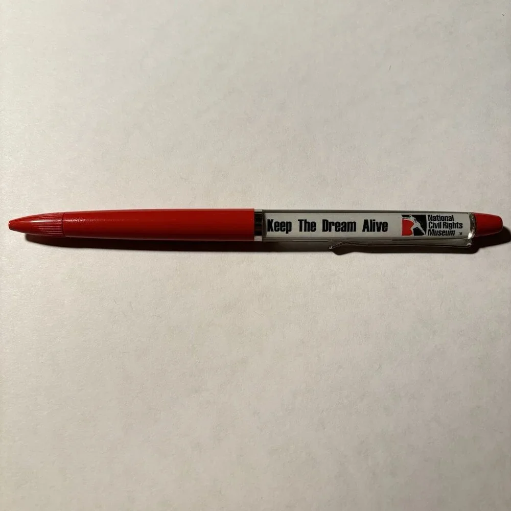 National Civil Rights Museum Floaty Pen Keep the Dream Alive Black History